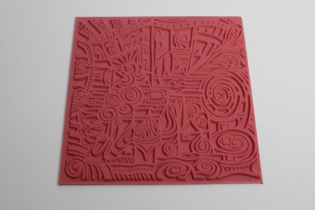 Texturmatte 9x9cm Village