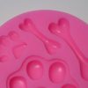 Silikon Mold Pfoten/Knochen Durchm. 7,5cm – Bild 2