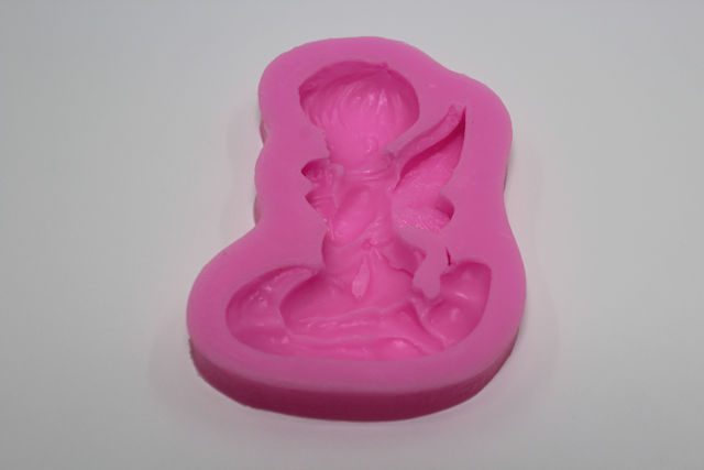 Silikon Mold Engeli kniend 8x5,5cm
