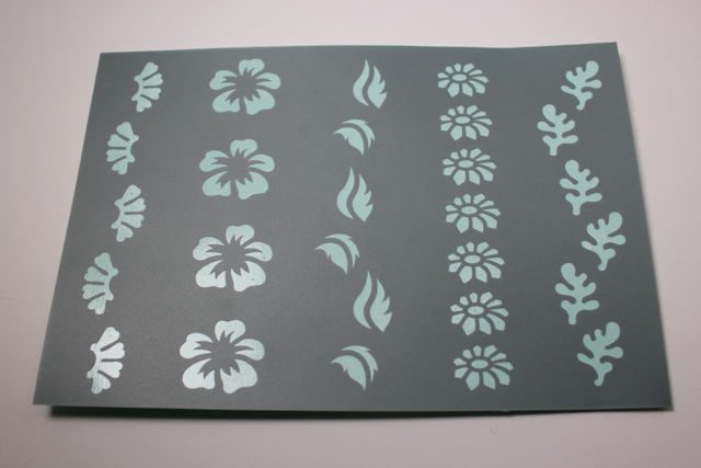 Art Clay Overlay Schablone R429