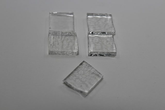 Fusing Glas klar 5 Stück 1,2x1,2mm