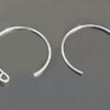 Ohrhänger rund 925 Silber Durchm. 20mm 1Paar – Bild 2