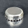 Krönchenfassung / Bezel rund 8mm Fine Silver 999 – Bild 2