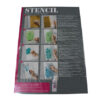 Schablone Ornamente 9-teilig – Bild 2