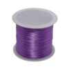Gummifaden hellviolett Dicke 1mm / Länge 5Meter – Bild 2