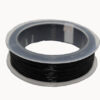 Gummifaden schwarz Dicke 0.8mm / Länge 10Meter – Bild 2