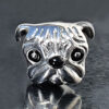 Bulldog Charms 925 Silber 14x10mm – Bild 2