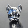 Franz. Bulldog Charms 925 Silber 10x10mm – Bild 2
