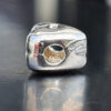 Herz Charm 8x6,5mm 925 Silber – Bild 2