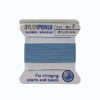 Perlseide NylonPower extra Strong H.blau 2m/0,75mm inkl. Nadel – Bild 2