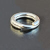 Spaltringe rund 7,0 mm 925 Silber 5 Stück – Bild 2