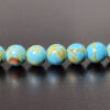 Blue Shell Howlite 4mm 1 Strang – Bild 2