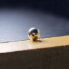 Hohlkugeln 2 Loch 3,5mm 925 Silber 10 Stück – Bild 2