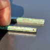 African Türkis 56x4x4mm mit Loch 2 Stück – Bild 2