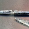 Blue Kyanite 51x7x4mm  7.1g mit Loch 2 Stück – Bild 3
