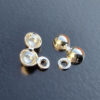 Klappkapseln mit Ring / 925 Silber 4mm 10 Stück – Bild 3