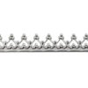 Flachdraht mit Herz 935 Silber 4.8mm / 0.72mm 10cm – Bild 2