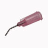 Spritztülle mit Metallkanüle gekrümmt pink 0.60mm – Bild 2