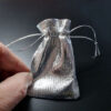 Silber Säckli 9x12cm 5 Stück – Bild 2