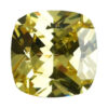 Cubic Zirkonia olive quad. 7x7mm – Bild 2