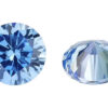 Cubik Zirkonia hellblau rund 4,0 mm 10Stk – Bild 2